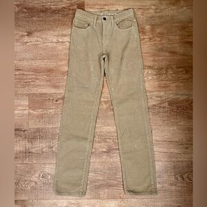 NWOT! Boys GAP Original Fit Khaki Corduroy Pants Size 16 Slim